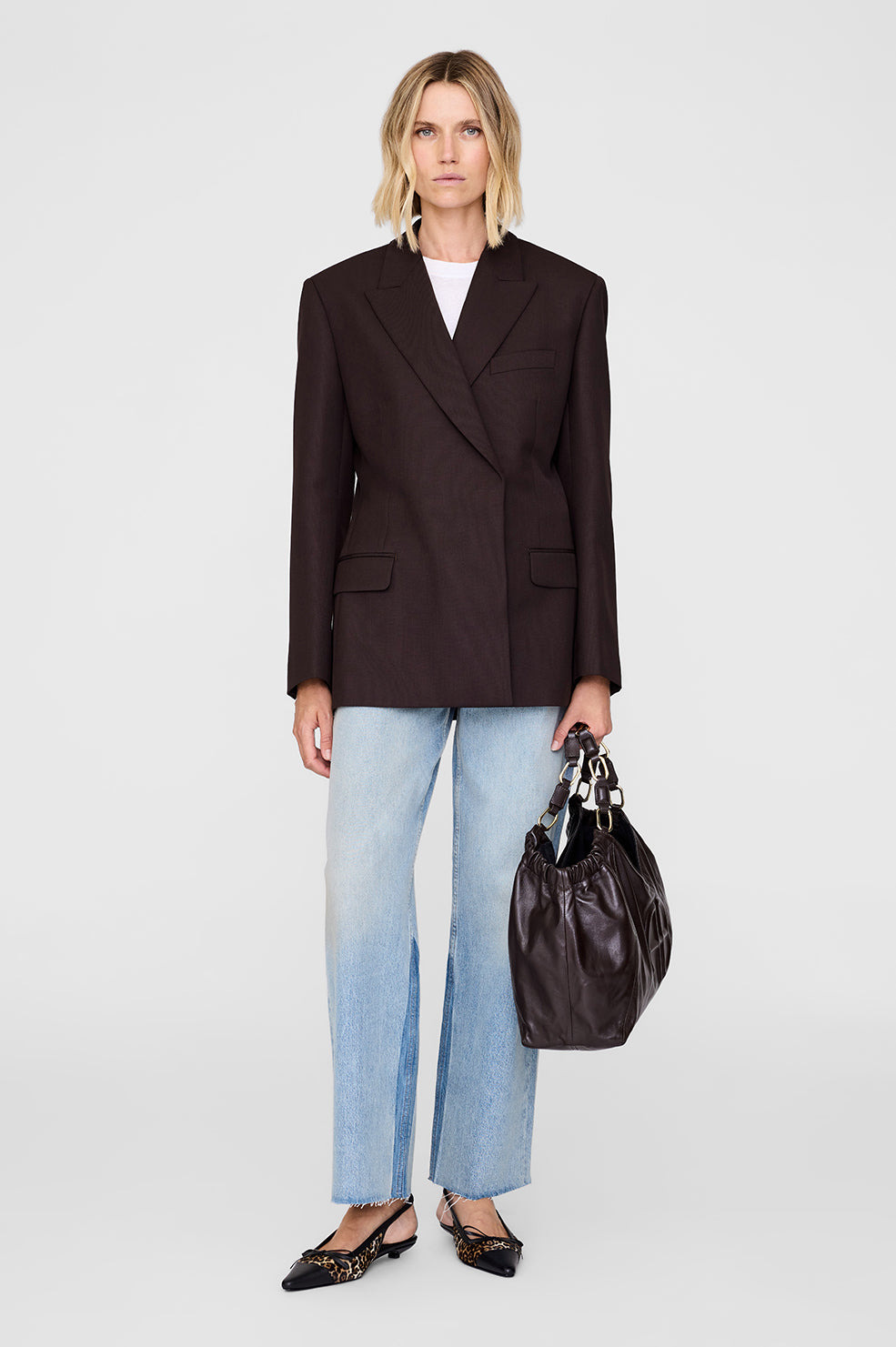 Aretha Blazer - Deep Brown - 5