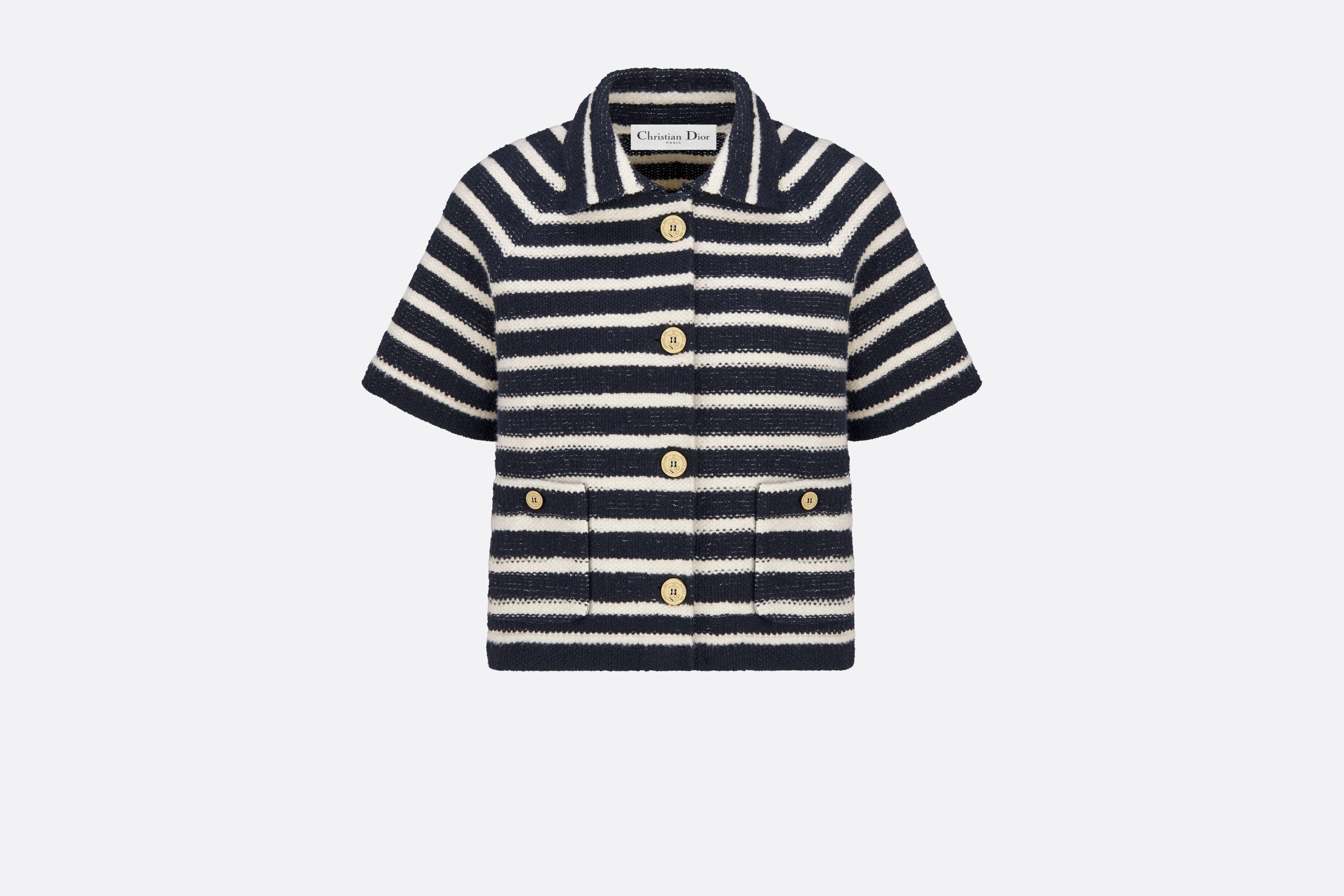 Dior Dior Marinière Short-Sleeved Jacket | REVERSIBLE