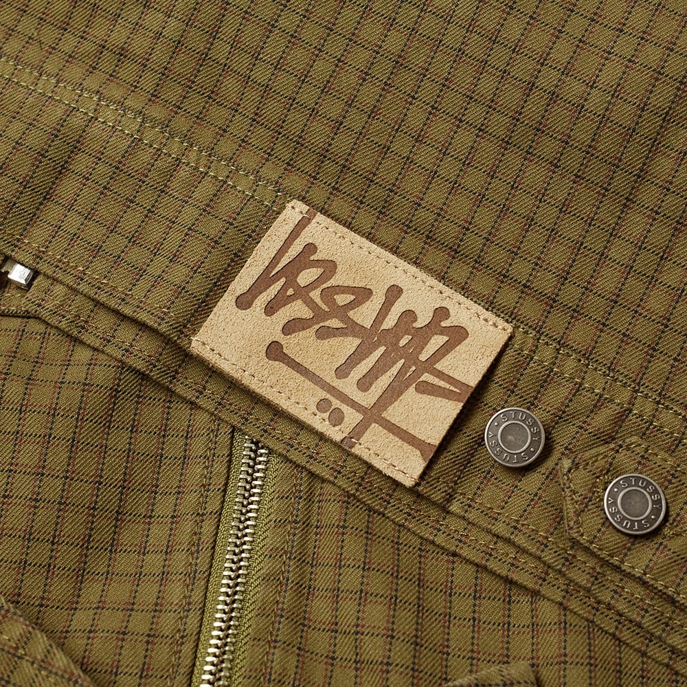 Stussy Check Garage Jacket - 5