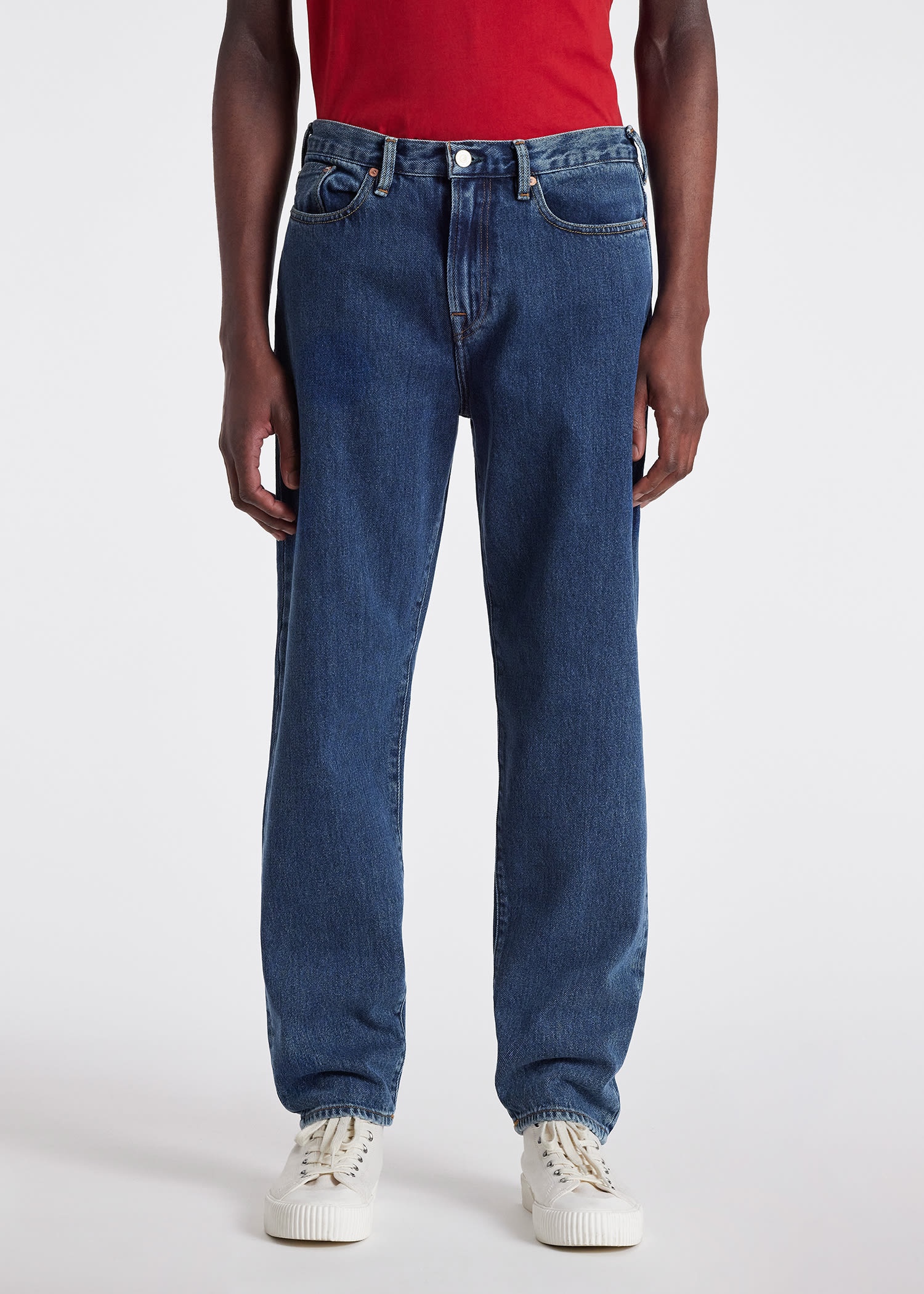 Tapered-Fit 'Authentic Twill' Jeans - 3