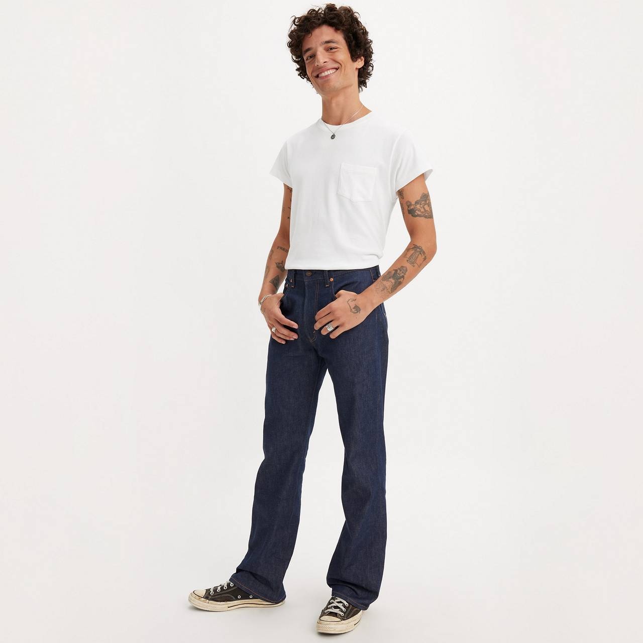 LEVI’S® VINTAGE CLOTHING MEN'S 1970S 517™ BOOTCUT JEANS - 3