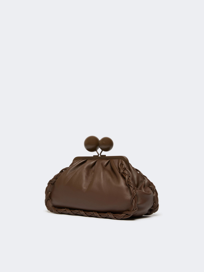 WEEKEND Max Mara Medium Nappa leather Pasticcino Bag - BROWN outlook