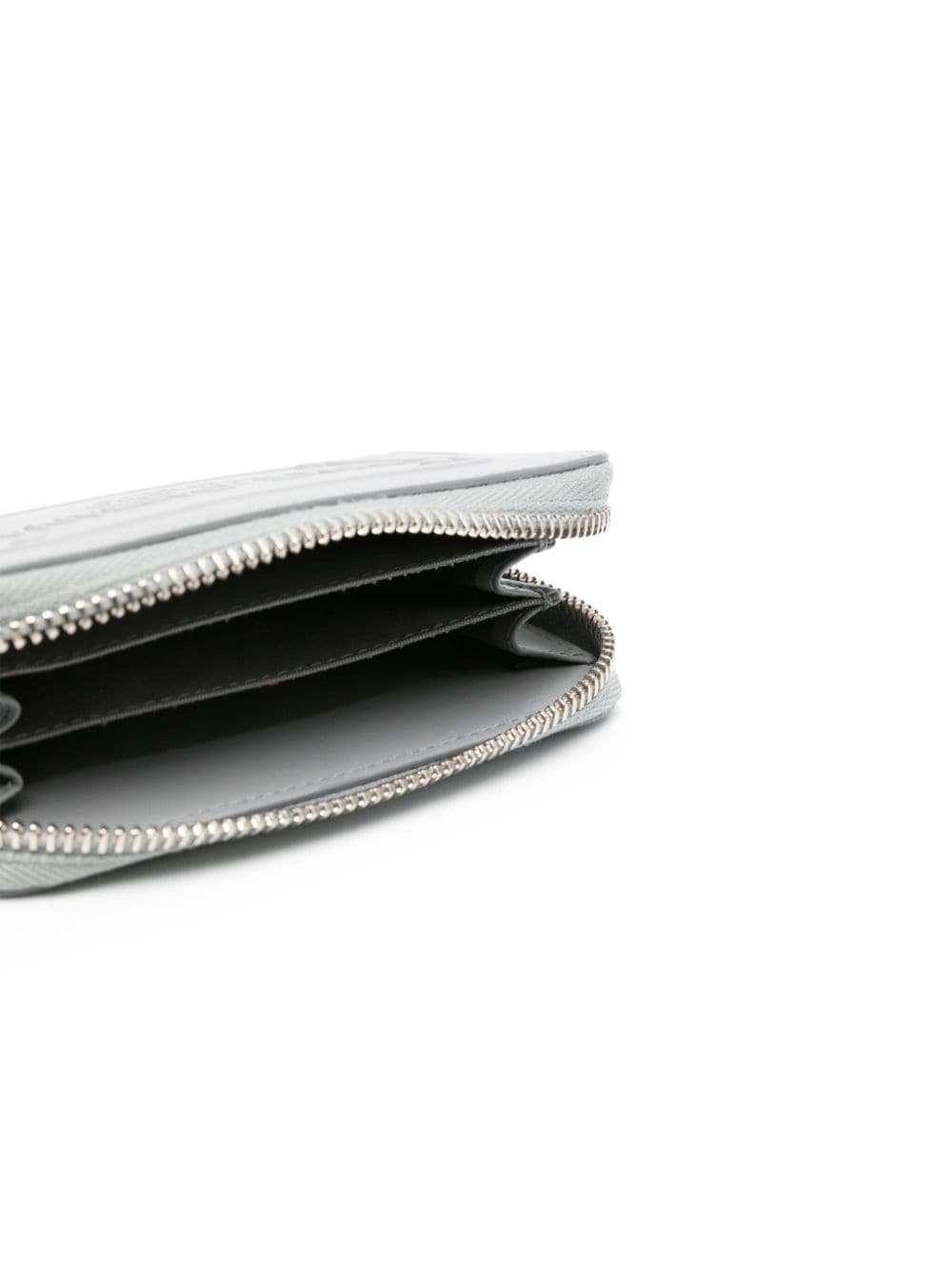 logo-embossed leather wallet - 3