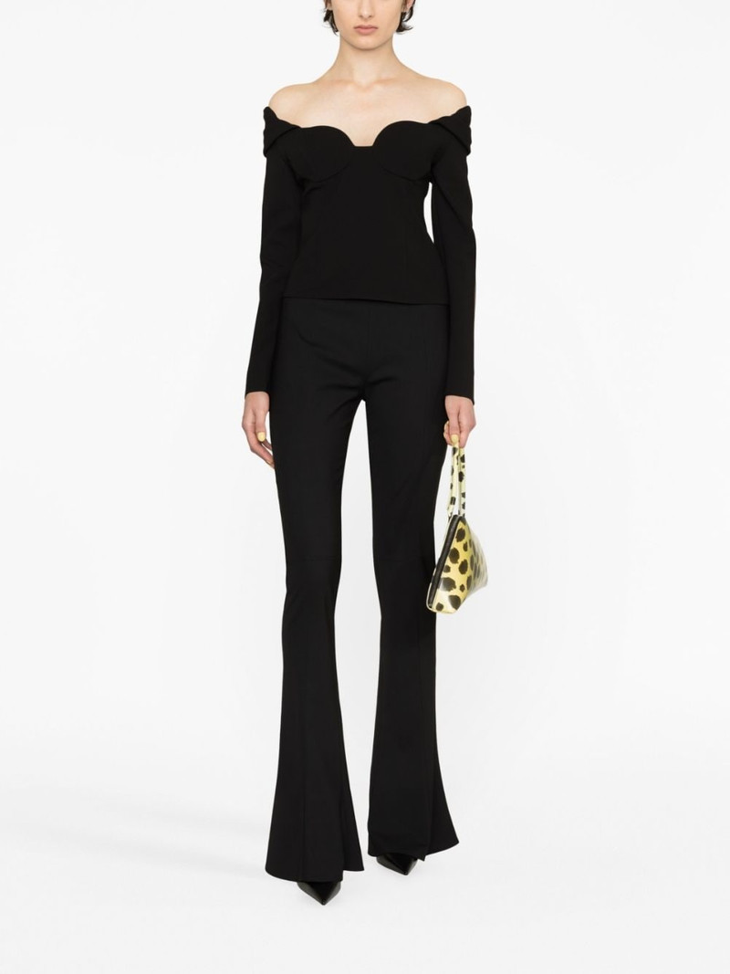 MAGDA BUTRYM off-shoulder long-sleeve top outlook