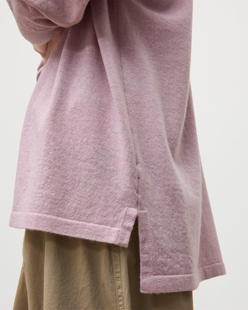 Munro Light Pink Cashmere Shirt 6