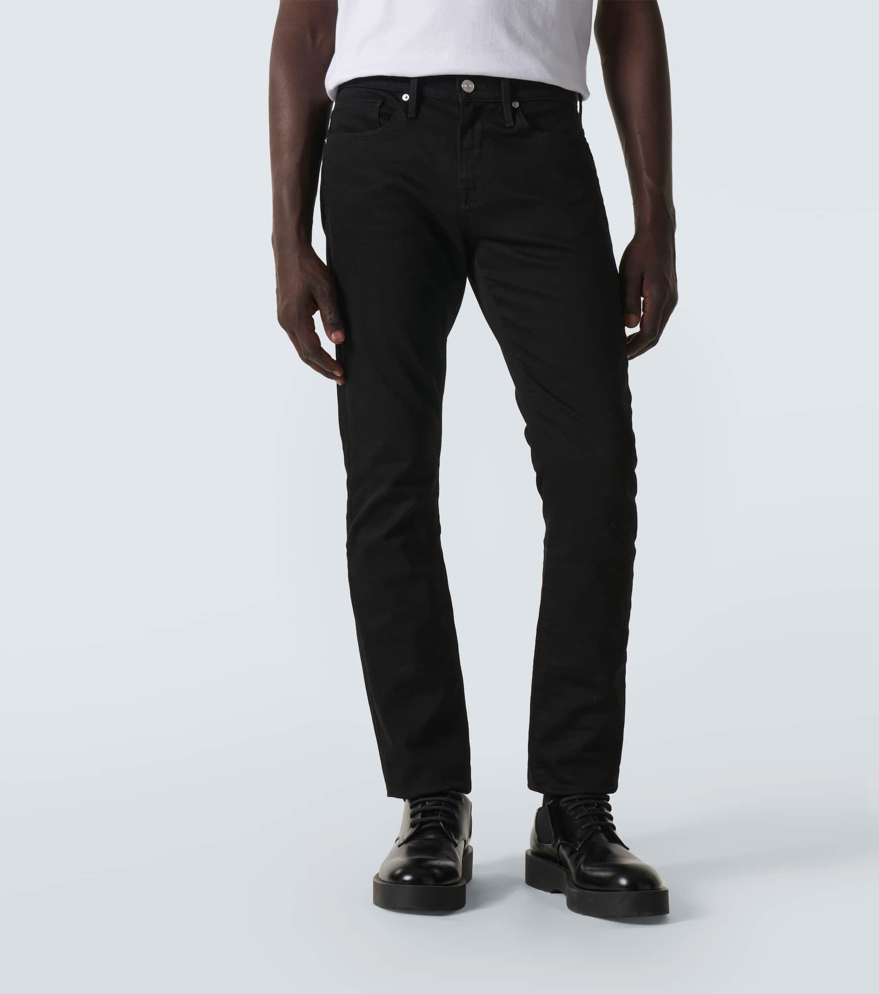 L'Homme mid-rise slim jeans - 3