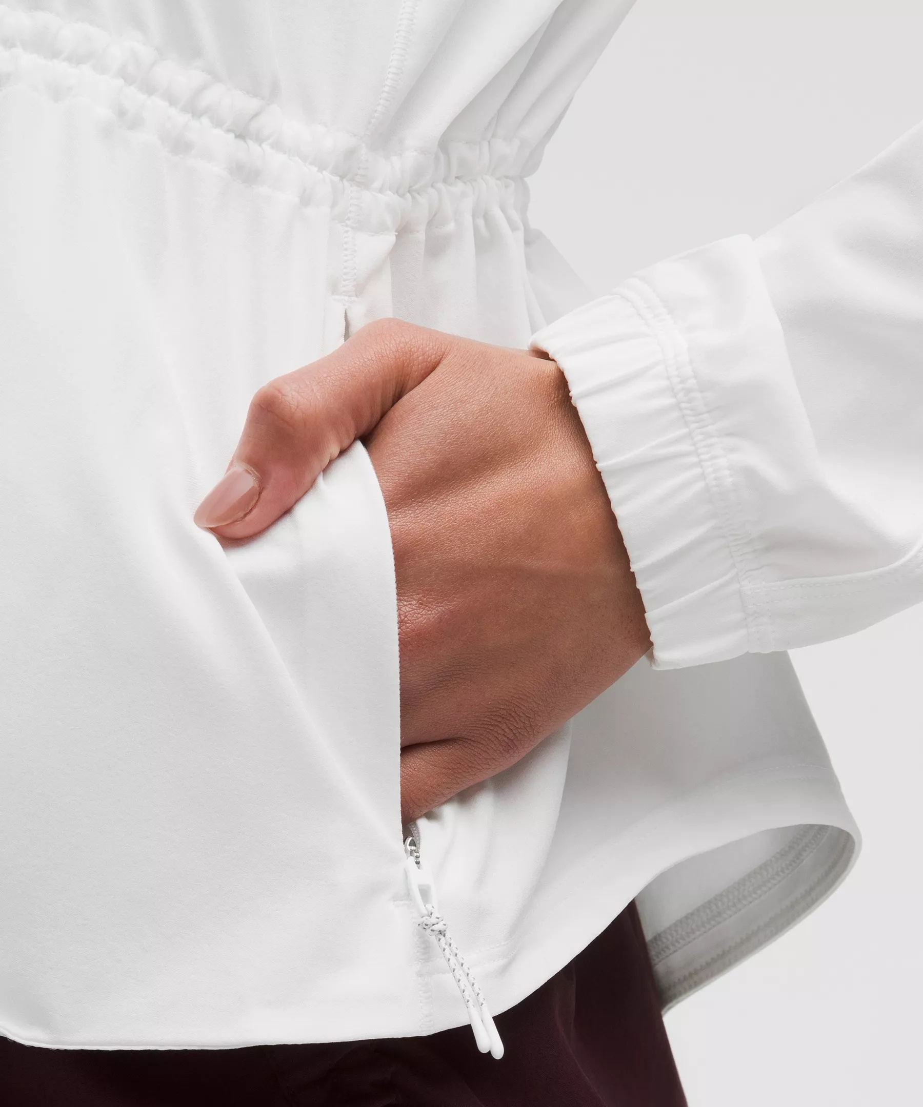 UV-Protective Cinch-Waist Running Jacket - 5