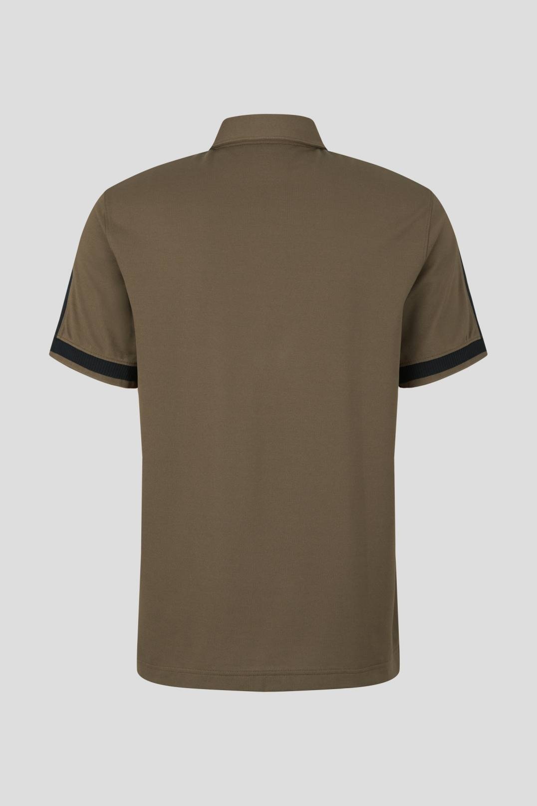 LAGOS POLO SHIRT IN OLIVE GREEN/NAVY BLUE - 5