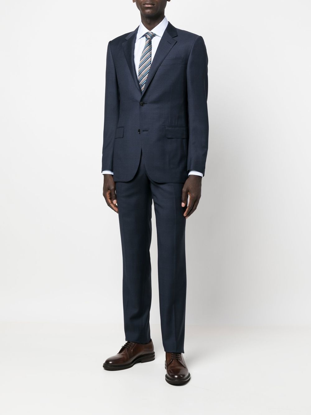 single-breasted tailored suit - 2