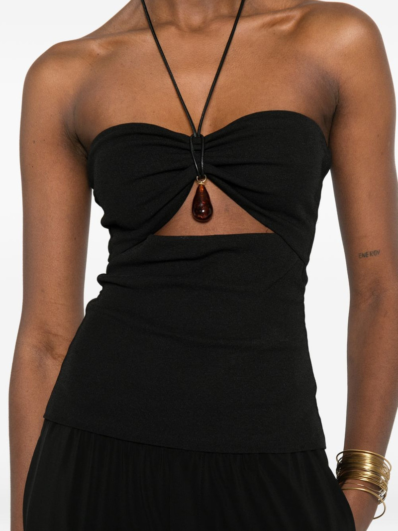 cutout strap bandeau top 5