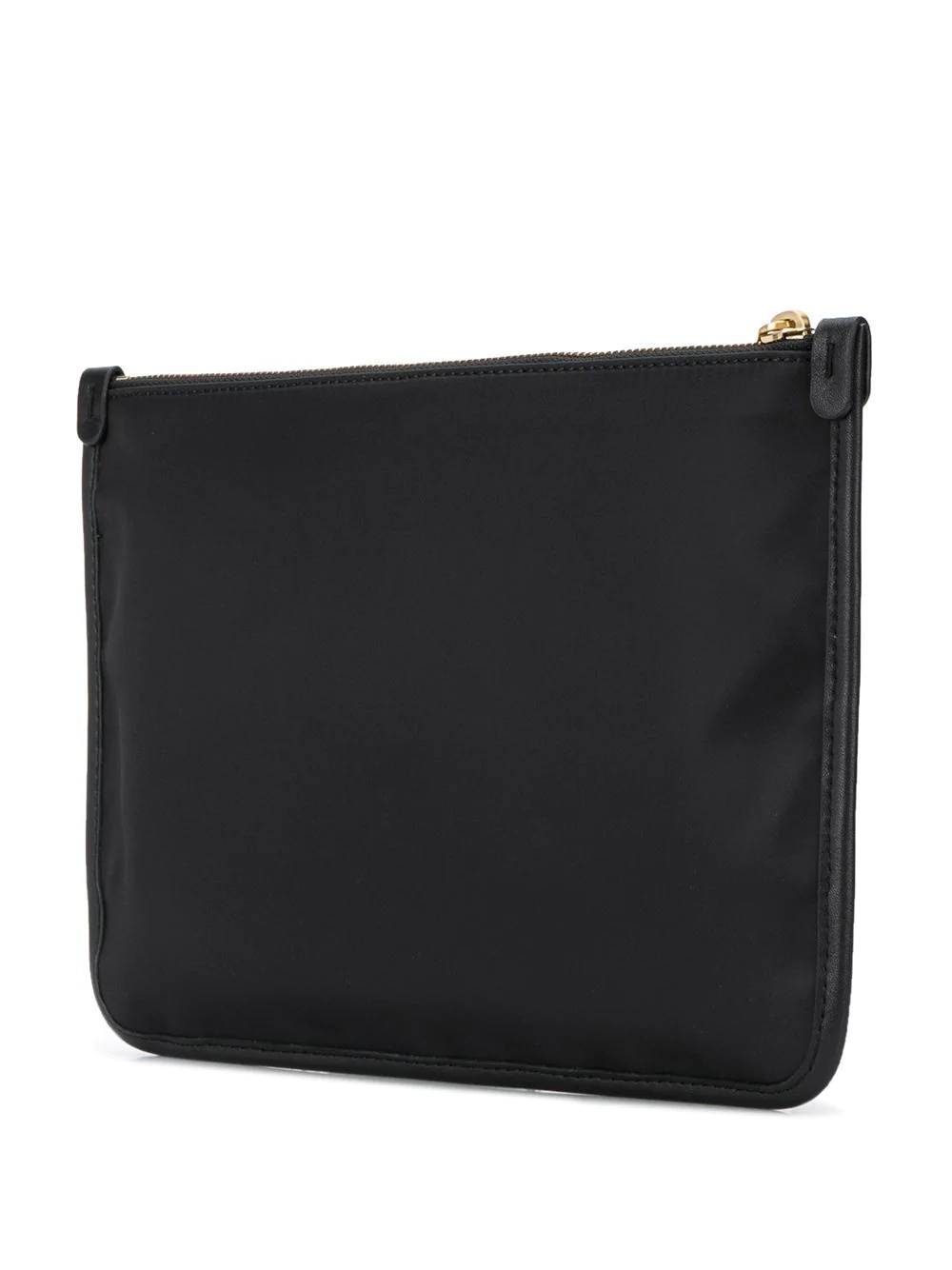 logo zip clutch bag - 3