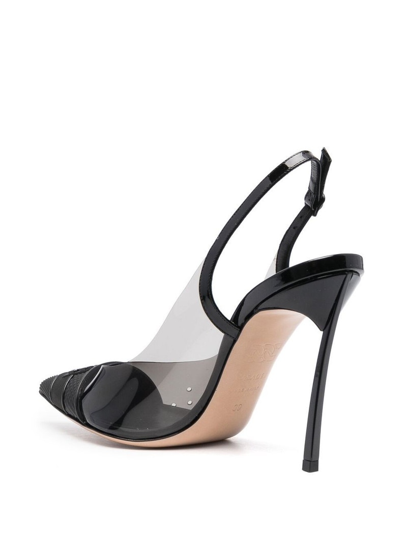 Blade Fluo PVC leather pumps 3