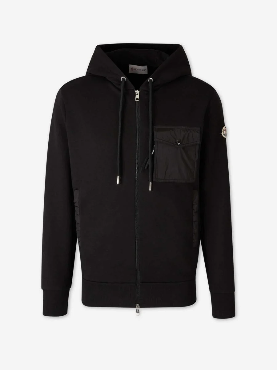 Moncler Hooded Zipper Sweatshirt - 1