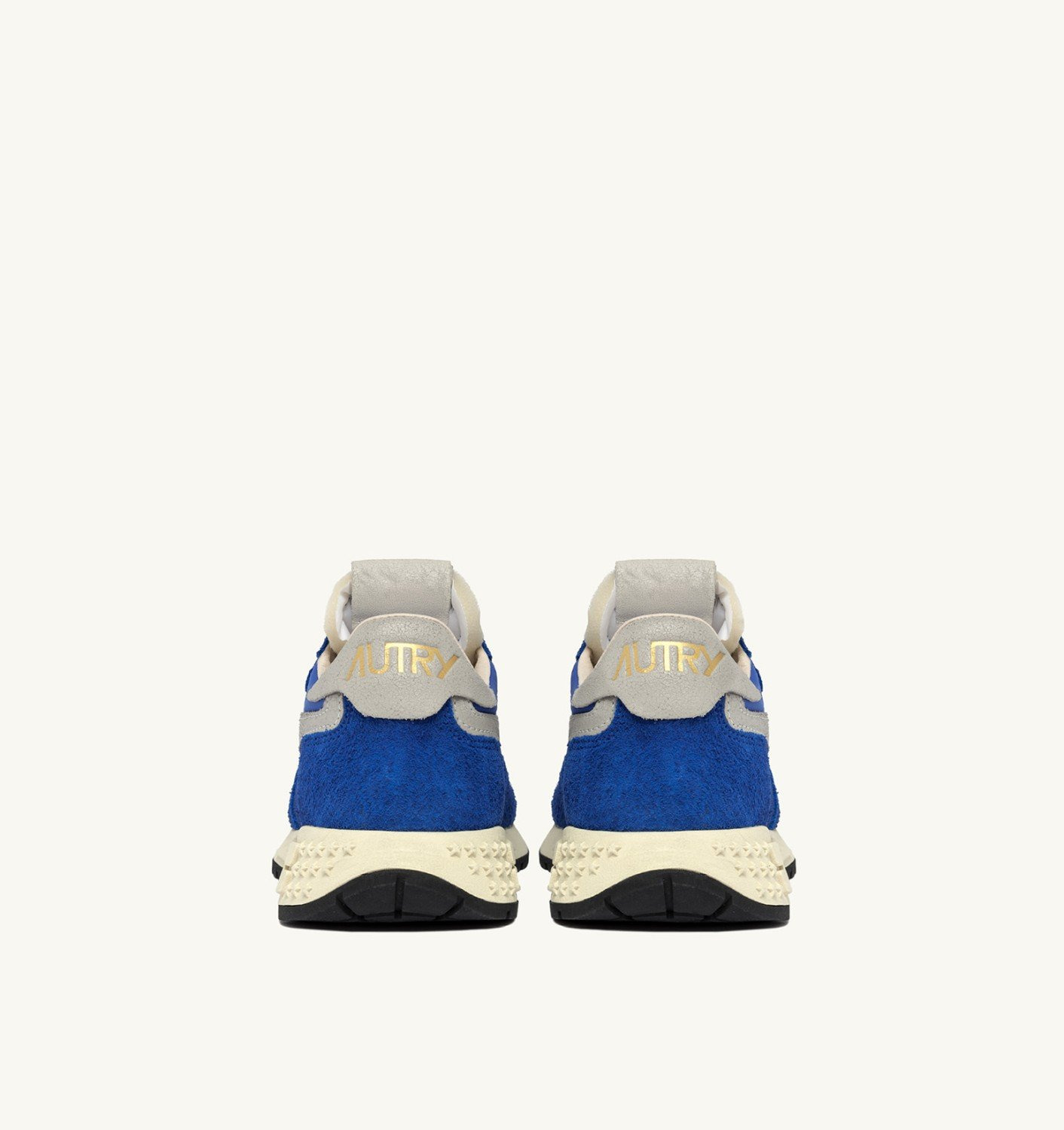 REELWIND LOW SNEAKERS IN BLUE NYLON AND SUEDE - 3
