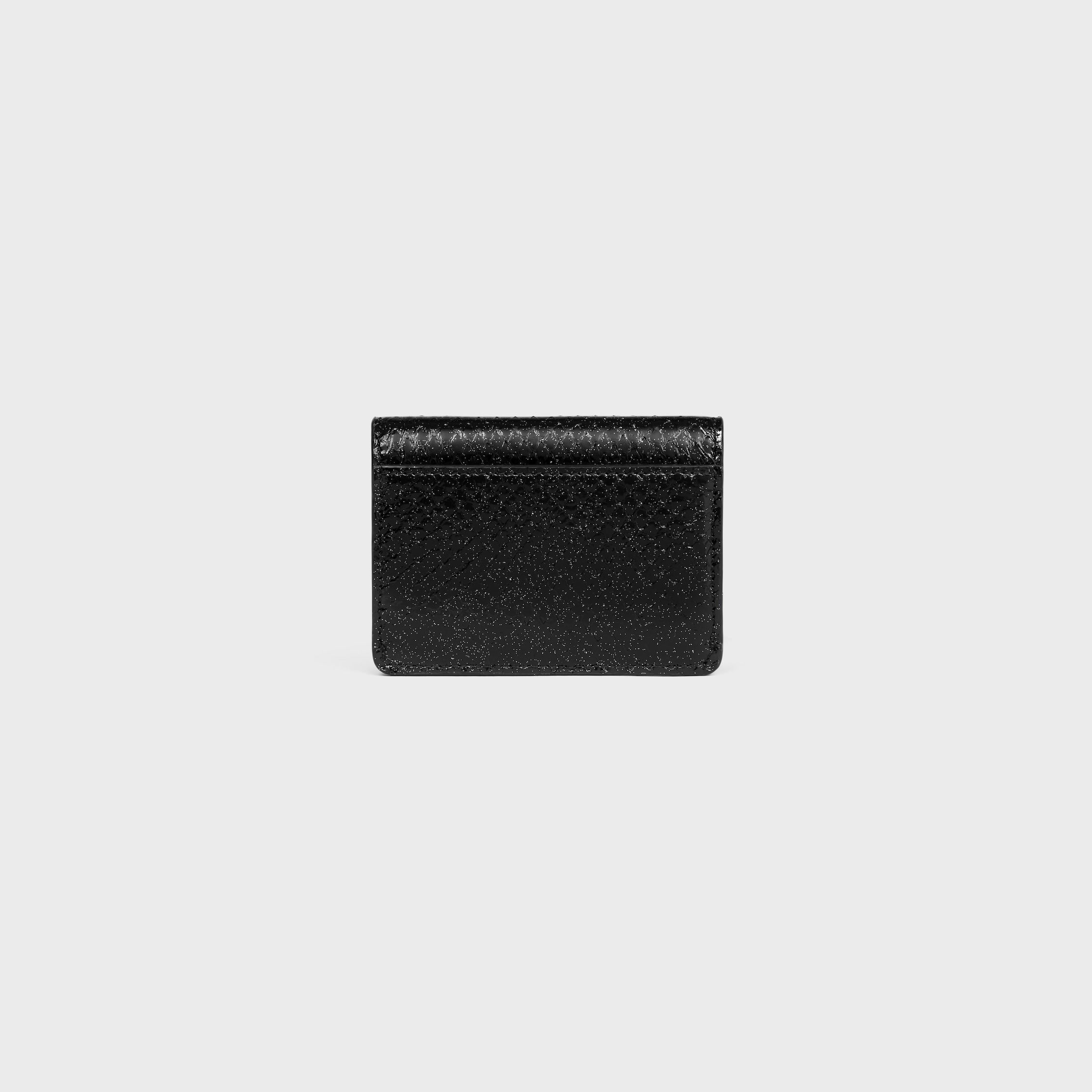 CARD HOLDER WITH FLAP TRIOMPHE IN PYTHON - 3