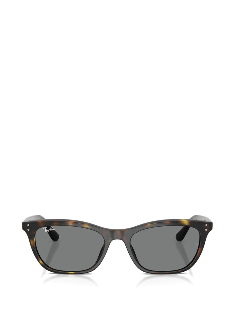 geometric-frame sunglasses 1