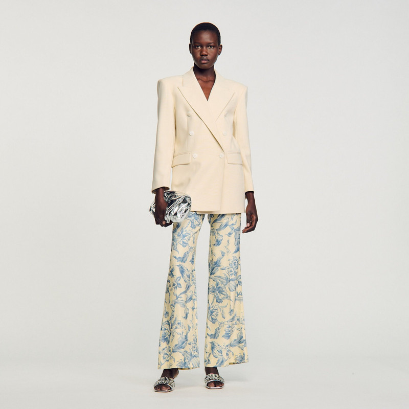 Sandro DOUBLE-BREASTED SUIT JACKET outlook