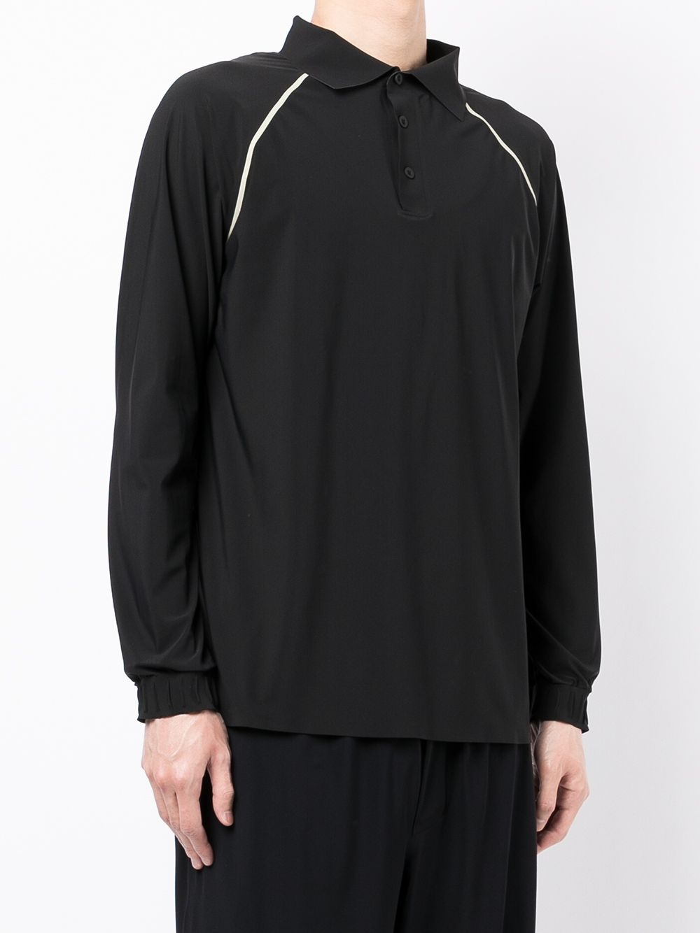 long-sleeve polo shirt - 3
