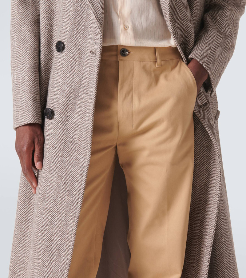 Cotton satin chinos 5