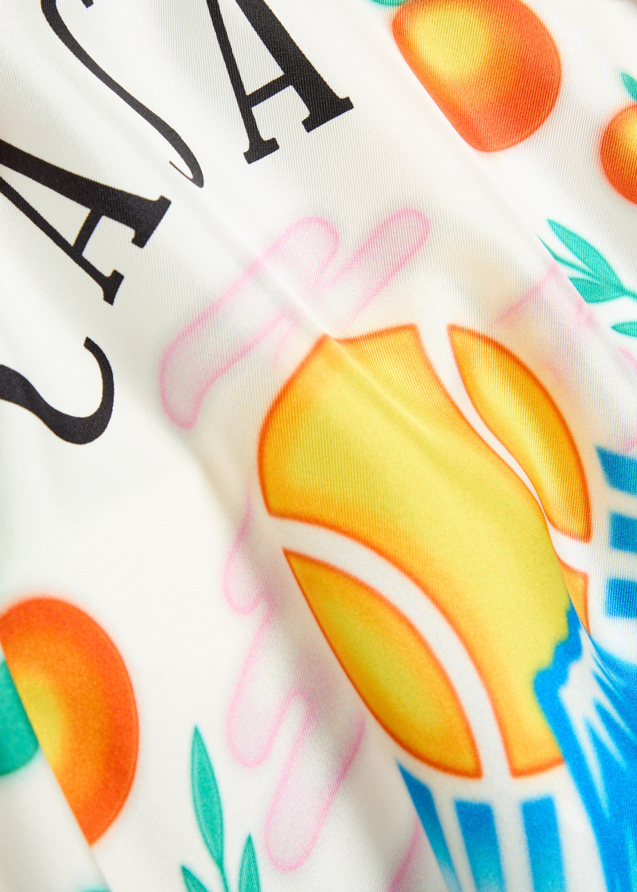 Casablanca Printed Silk-twill Shirt - 5