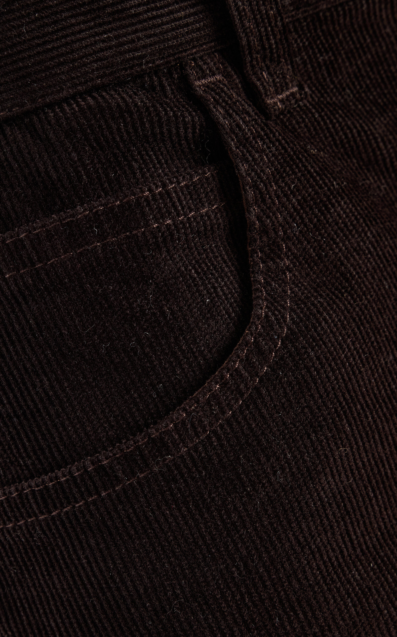 Egglita Corduroy High-Rise Straight-Leg Jeans brown - 5