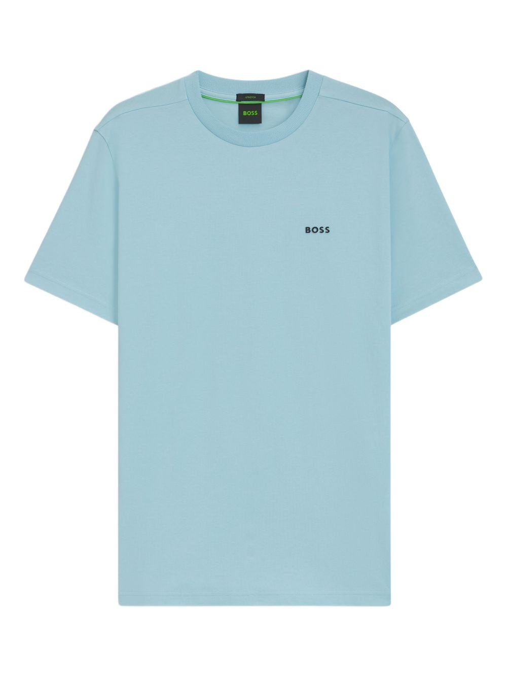 logo-detail crew-neck T-shirt - 1