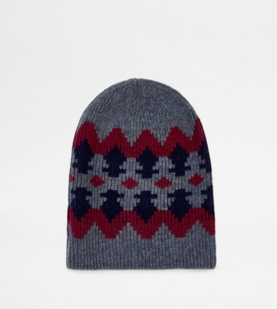 Tod's BEANIE - GREY, BLUE, RED outlook