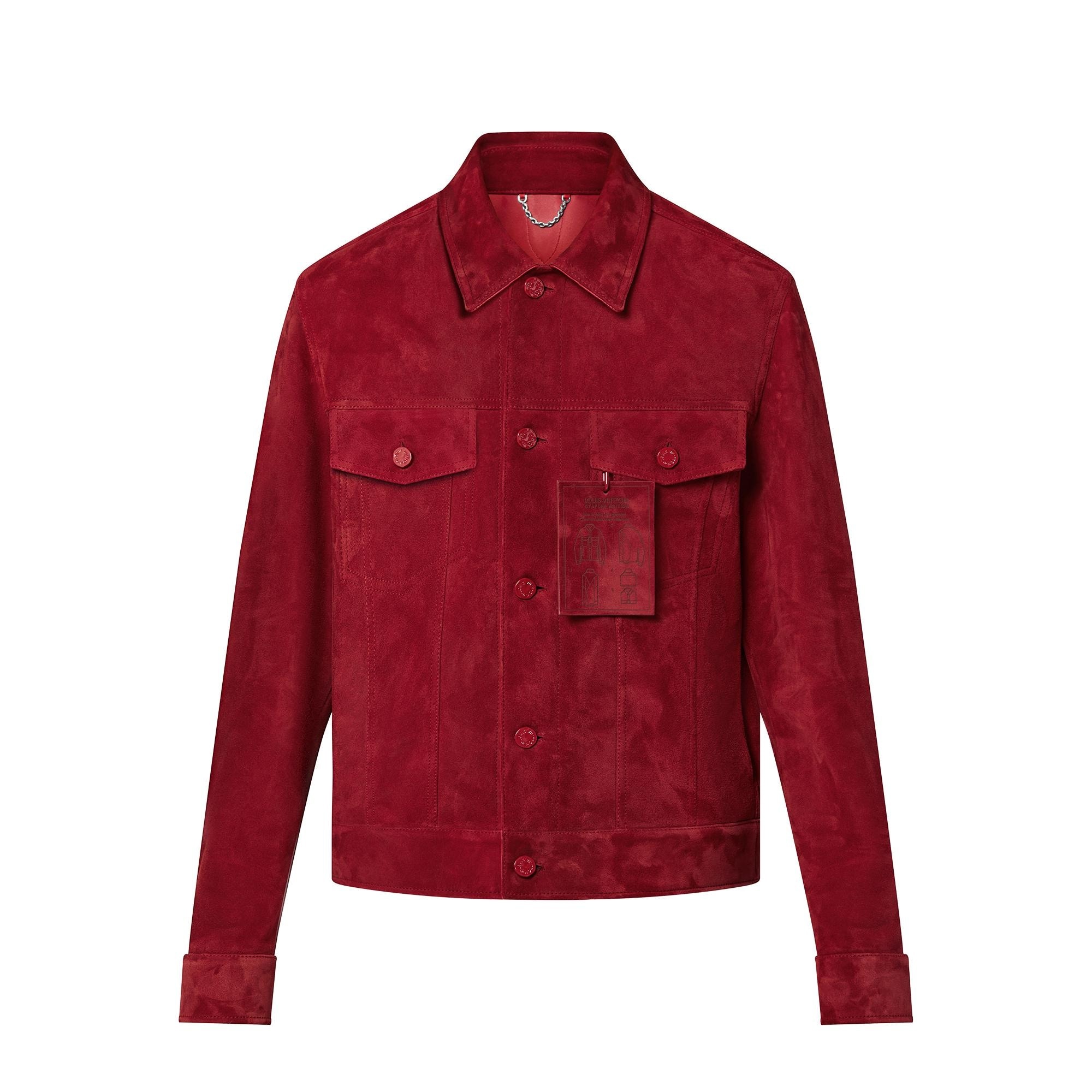 Louis Vuitton Suede Jacket REVERSIBLE