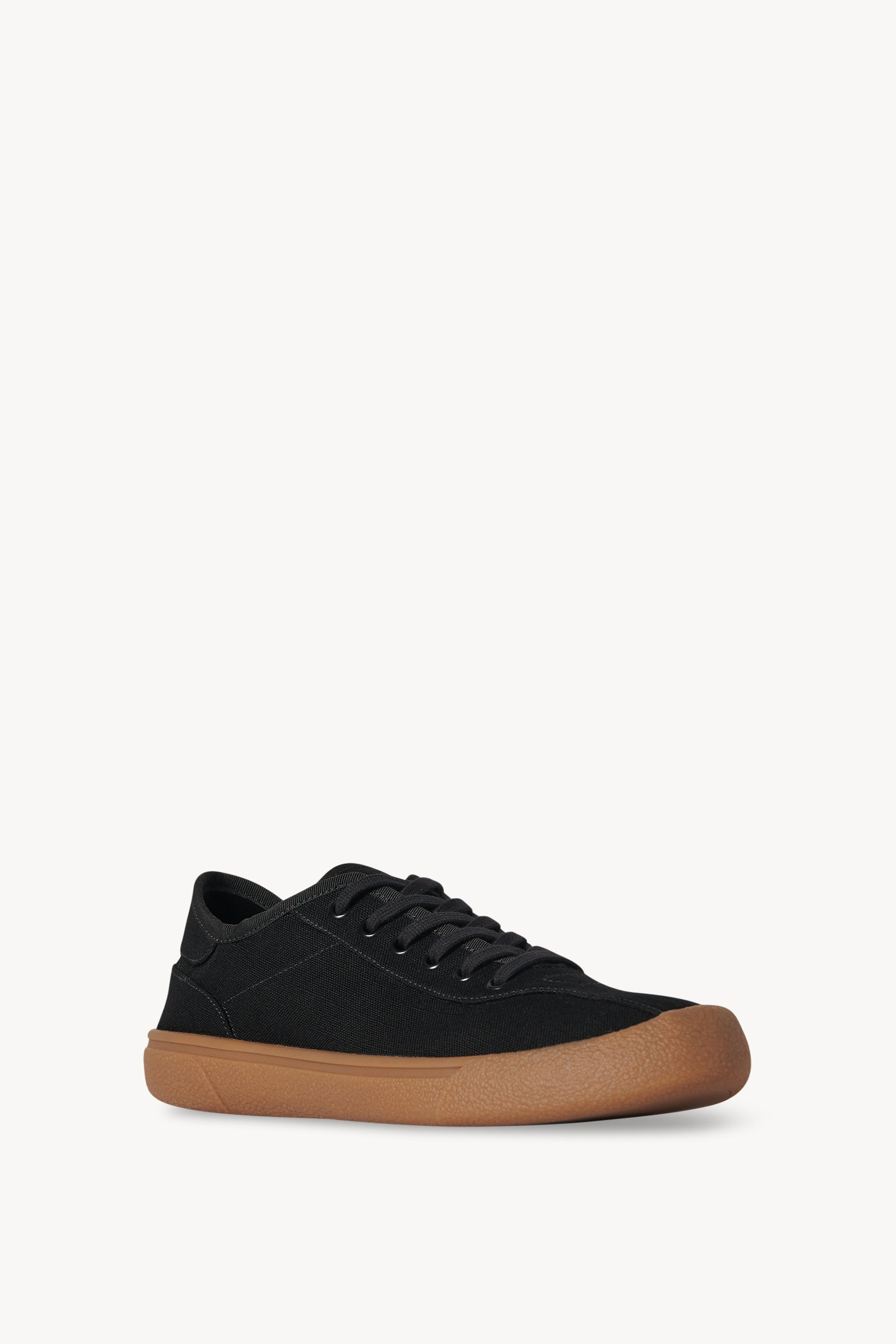 Canvas Sneakers in Viscose and Linen - 2