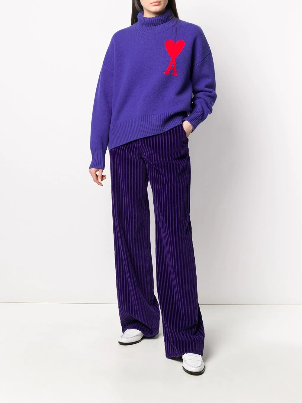 Ami de Coeur intarsia jumper - 2