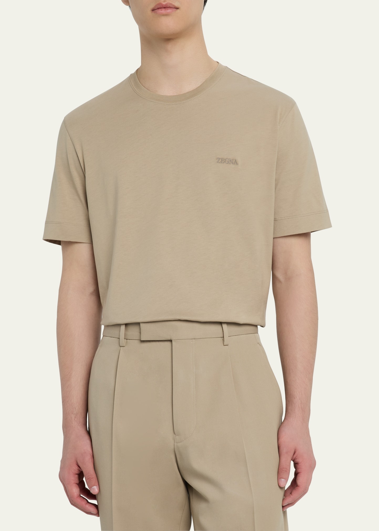 Men's Cotton Crewneck T-Shirt - 4