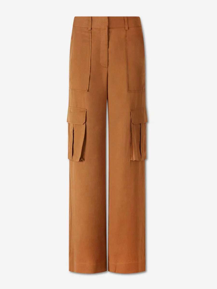 Veronica Beard Wide Cargo Pants - 1