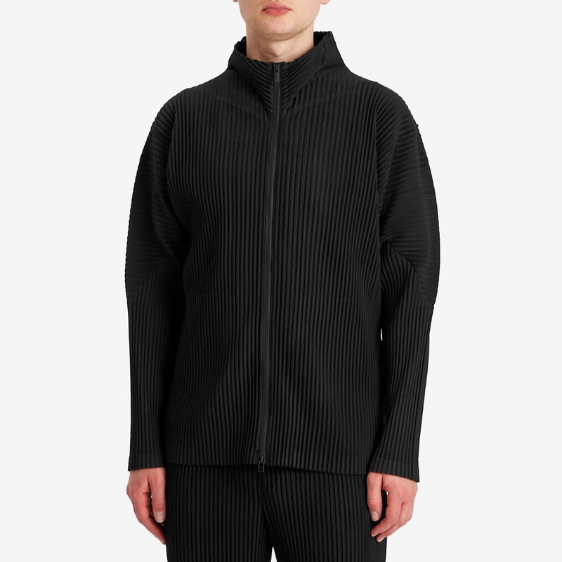 ISSEY MIYAKE Homme Plissé Issey Miyake Pleated Zip Track Top outlook