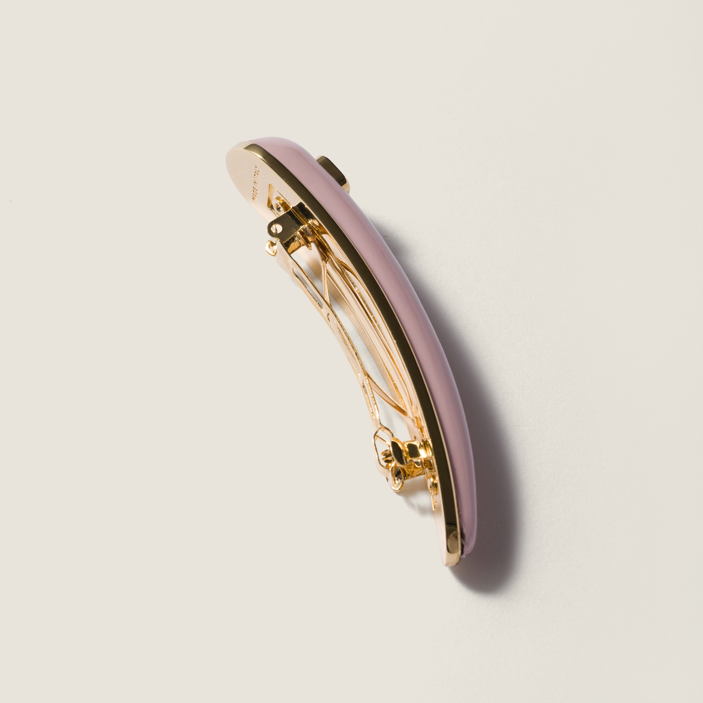 Patent leather hair clip - 2