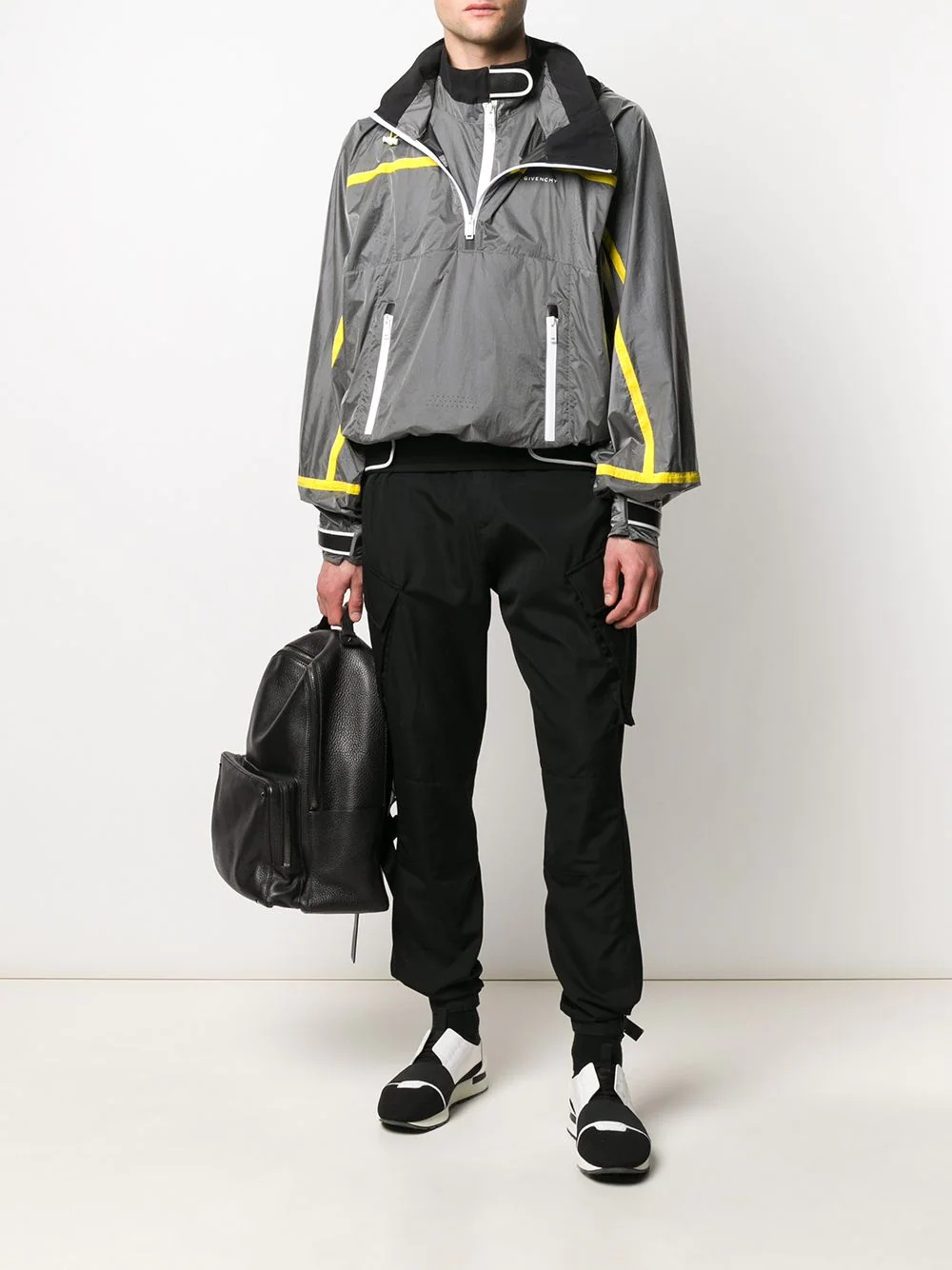 tapered cargo trousers - 2