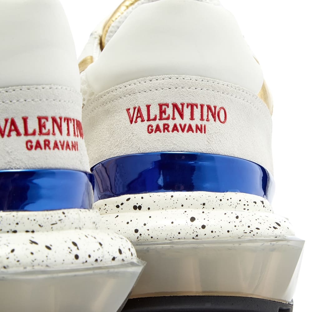 Valentino Metallic Camo Bounce Sneaker - 4