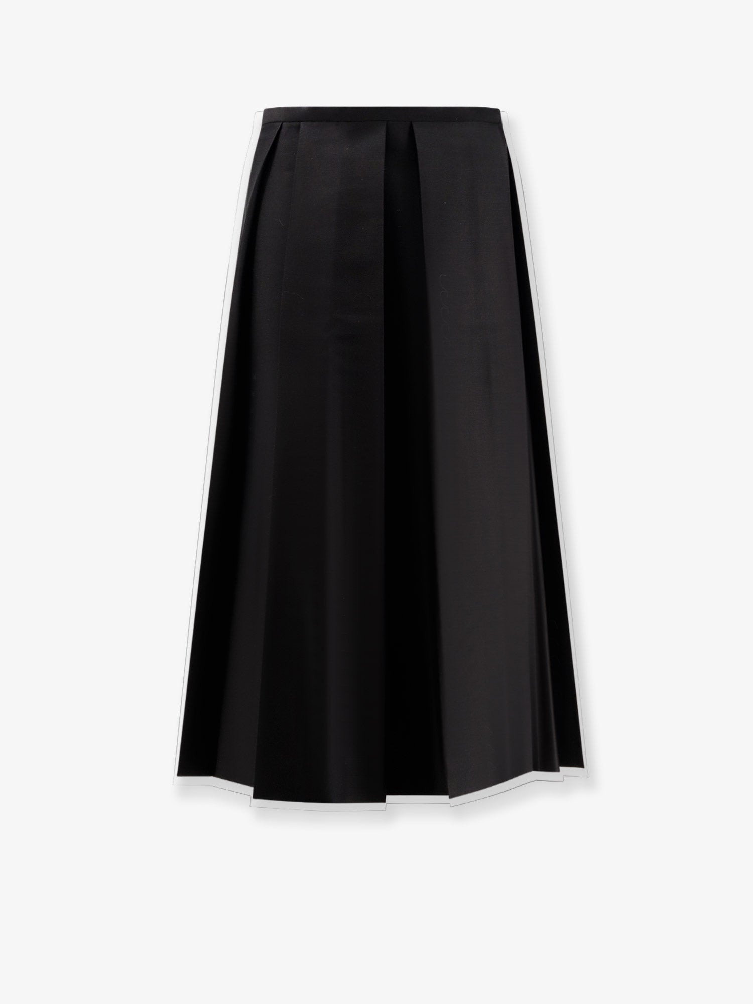 Wool And Silk Midi Dress - 1