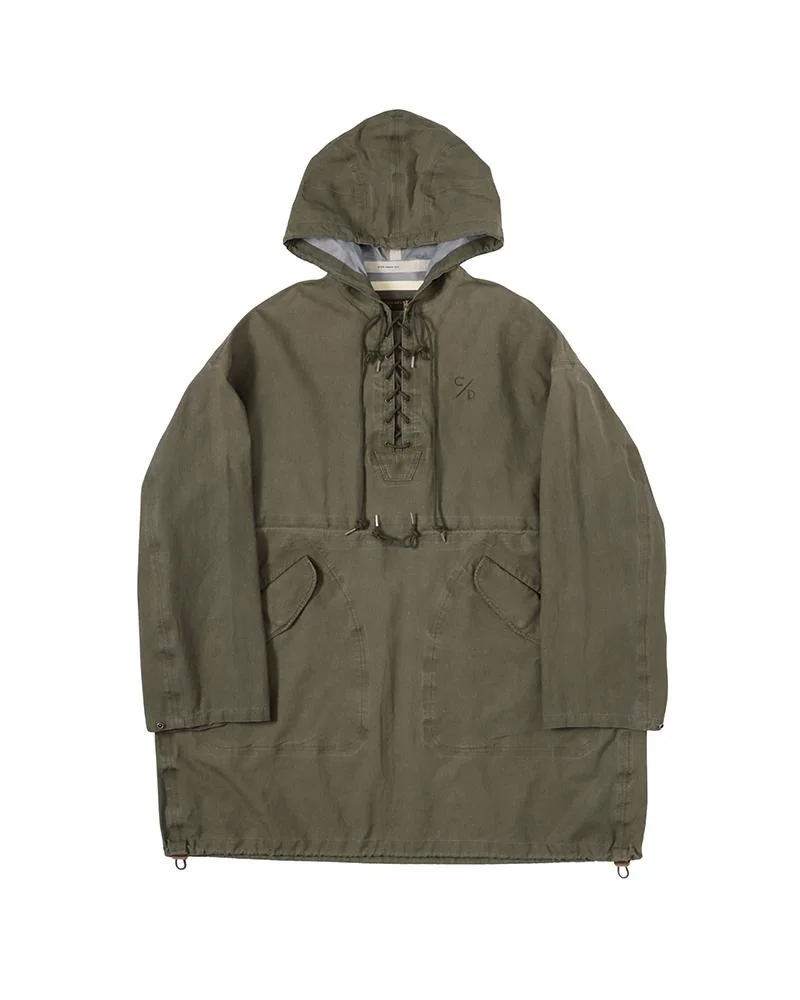 CHINOOK PONCHO 3L DMGD OLIVE - 1