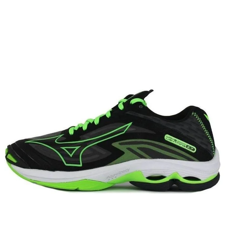 Mizuno Wave Lightning Z7 'Black Fluorescent Green' V1GA220037 - 1