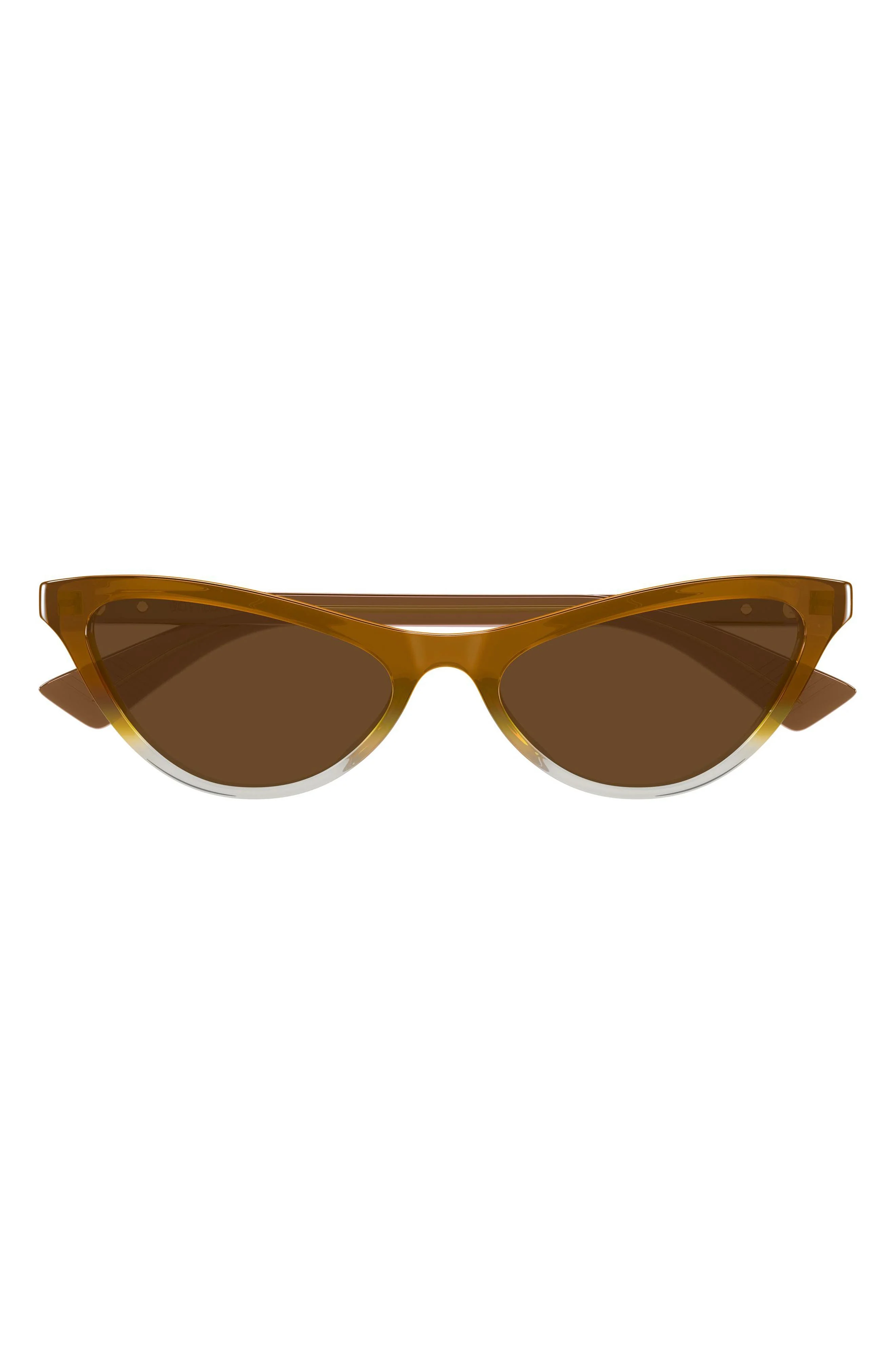 Bottega Veneta 56mm Cat Eye Sunglasses in Brown at Nordstrom - 1