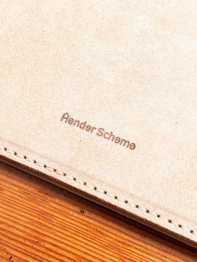 Hender Scheme Compact Card Case in Ivory outlook