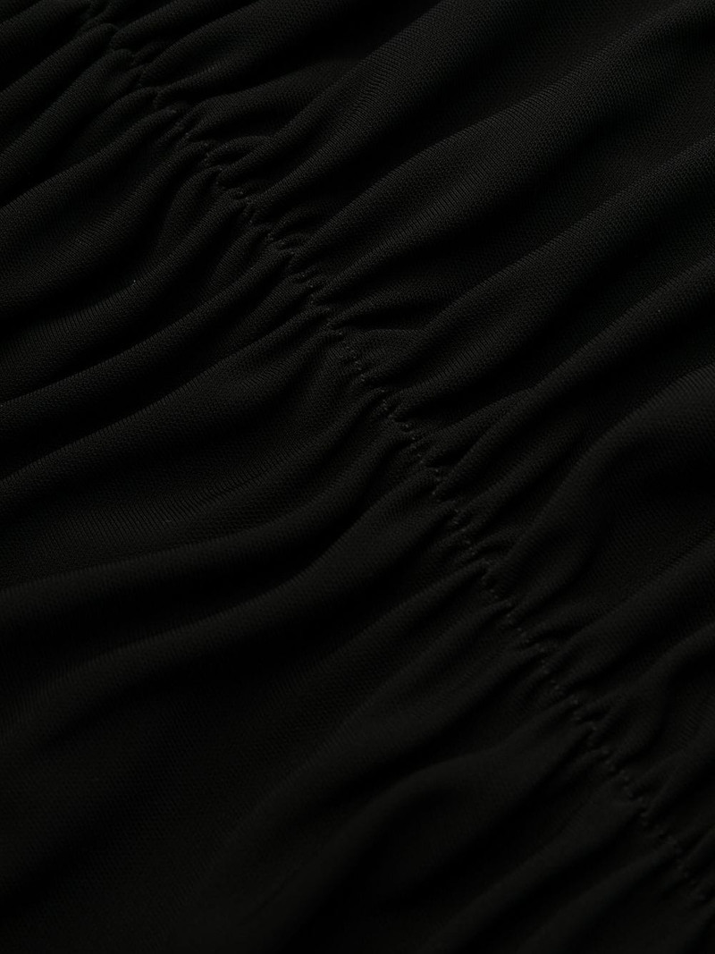 strapless ruched dress 6