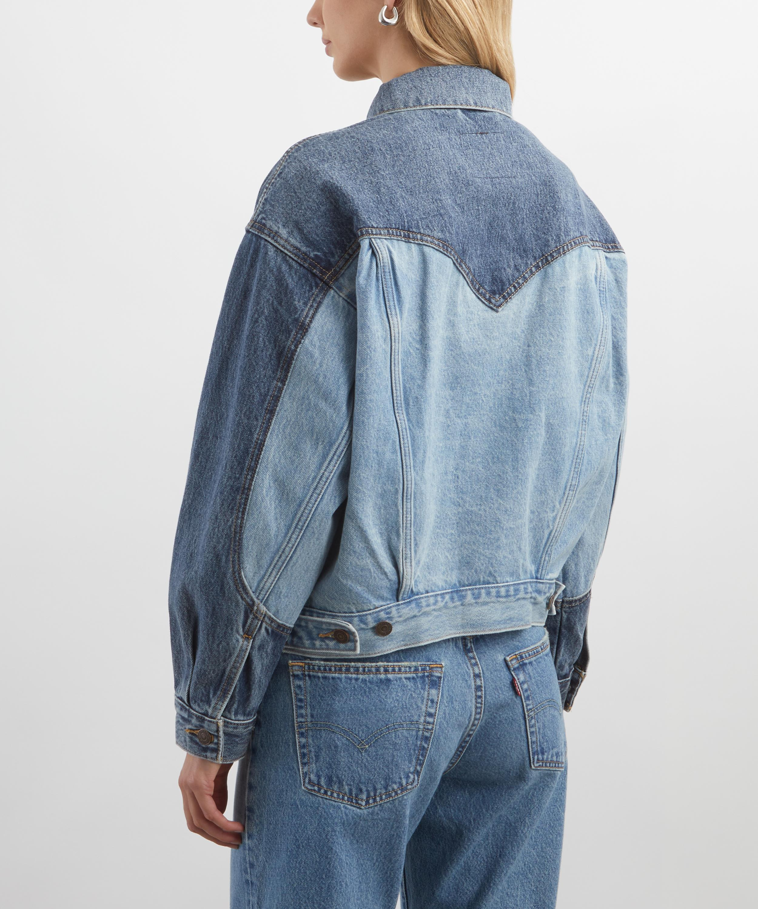 ‘90s Western Piece Trucker Jacket - 4