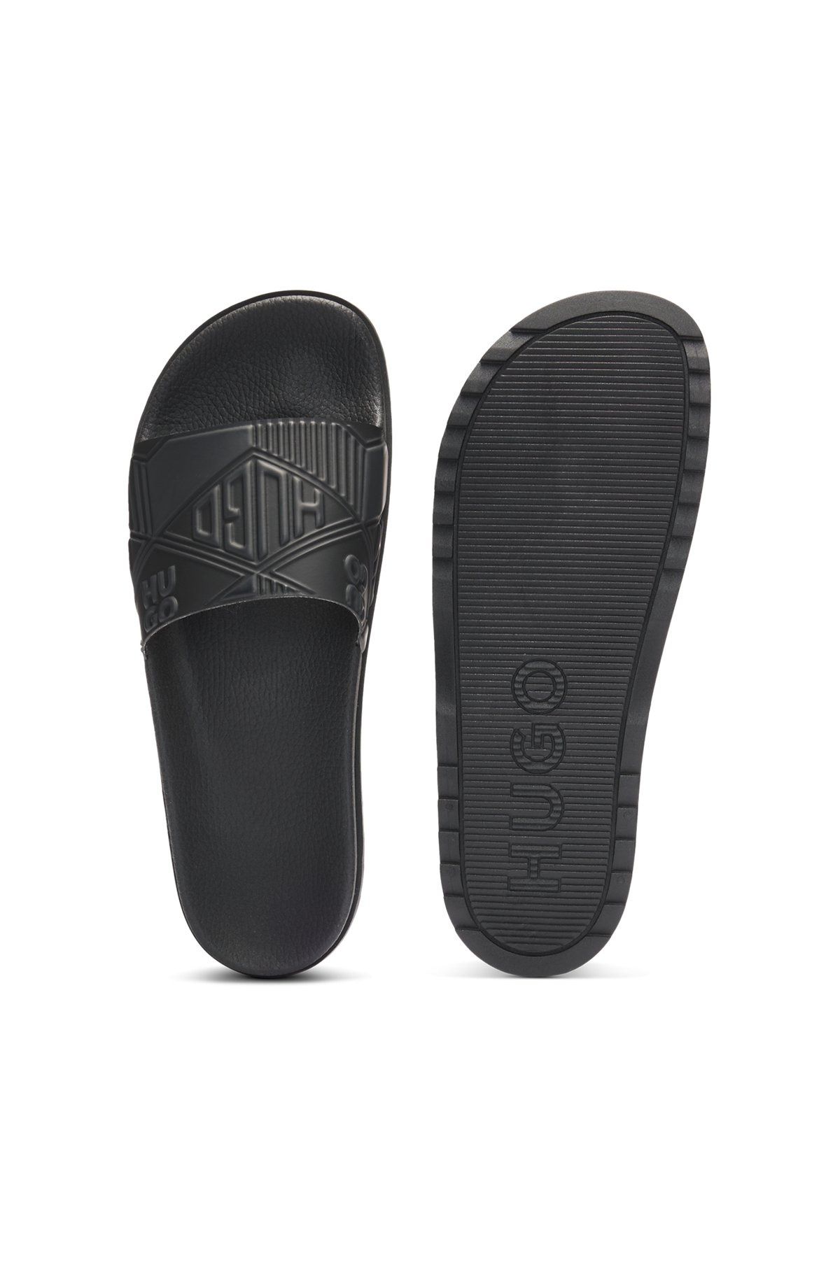 ITALIAN-MADE SLIDES WITH MIXED LOGOS - 4
