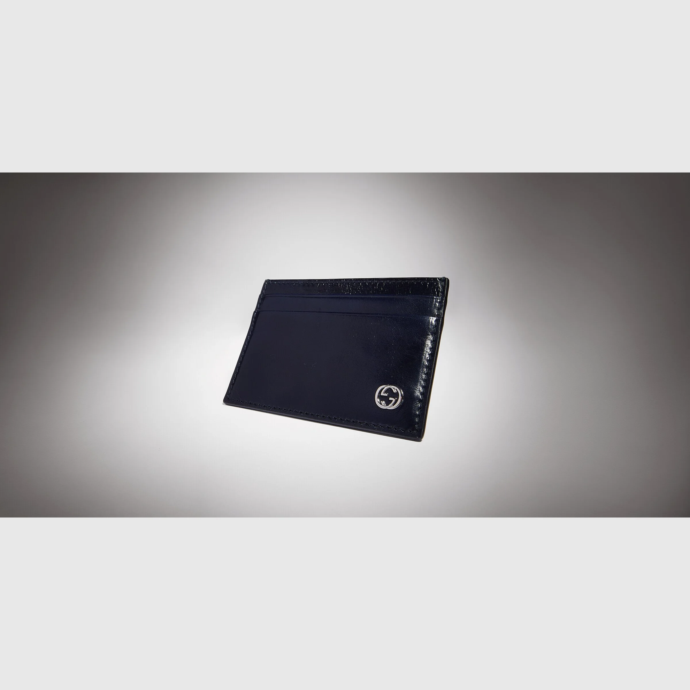 Card case with Interlocking G - 1