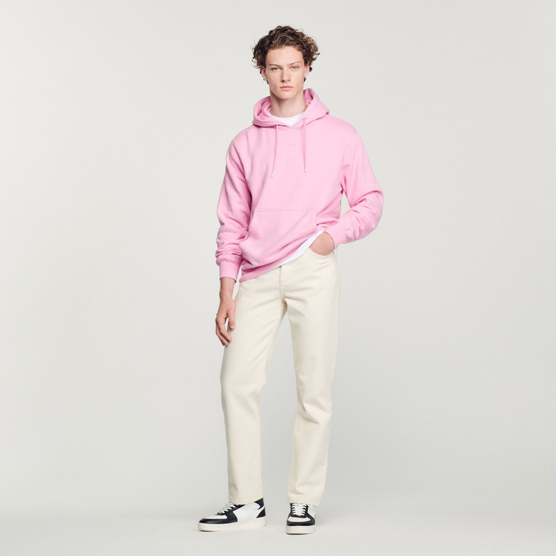 Sandro Embroidered hoodie outlook
