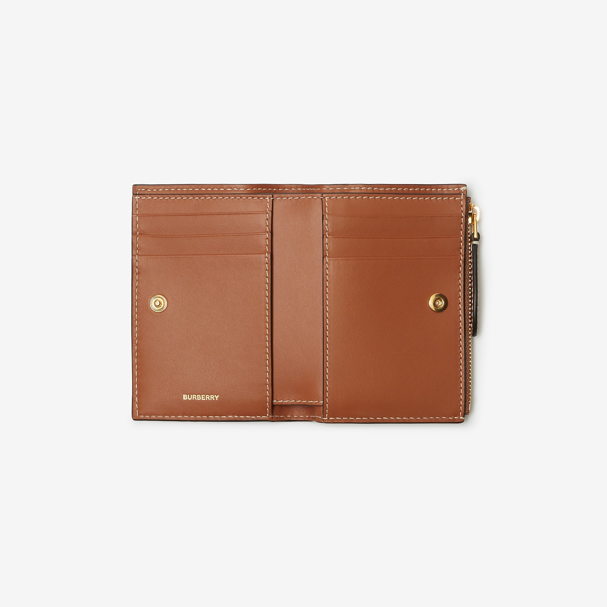 Small Check Bifold Wallet - 2