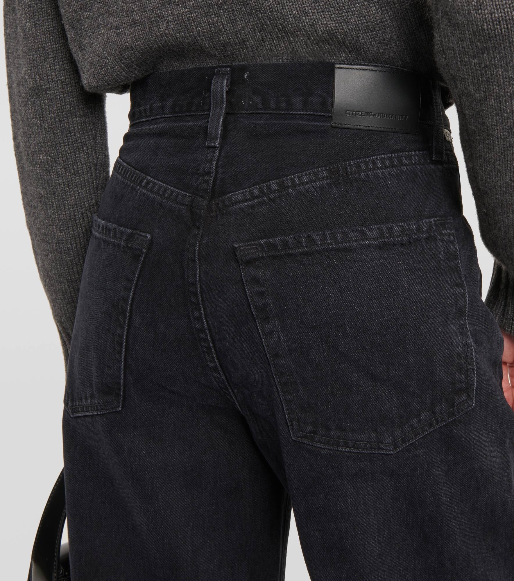 Ayla high-rise wide-leg jeans - 6
