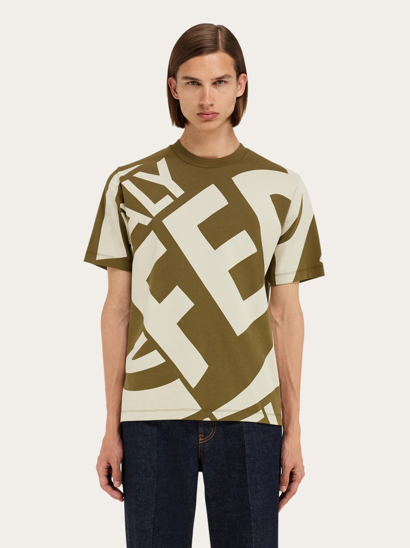 FERRAGAMO Graphic print T-shirt outlook