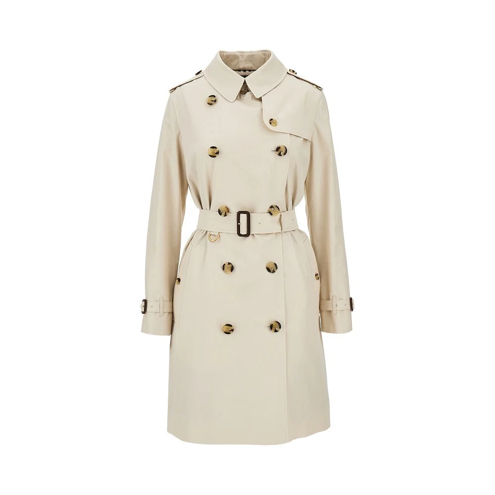 Burberry Women Gabardine Medium 'Kensington' Trench Coat - 1